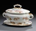 Royal Worcester Porcelain Covered Tureen on Stand