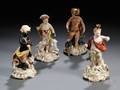 Four Derbyshire Porcelain Figures