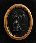 Wedgwood Black Basalt Selfframed Plaque