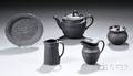 Five Wedgwood Black Basalt Items