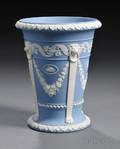 Wedgwood Solid Light Blue Jasper Vase