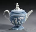 Wedgwood Solid Light Blue Jasper Teapot and Cover