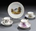 Four Wedgwood First Period Bone China Items