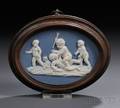 Wedgwood  Bentley Solid Blue Jasper Plaque