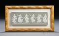 Wedgwood Light Green Jasper Dip Dancing Hours Plaque