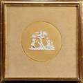 Wedgwood Yellow Jasper Dip Plaque