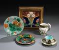 Five Wedgwood Majolica Items