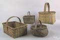 Four woven baskets ca 1900