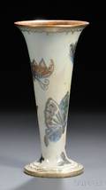 Wedgwood Butterfly Lustre Trumpet Vase