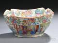 Rose Mandarin Chinese Export Porcelain Bowl
