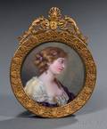 Enameled Portrait Miniature