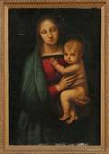 Italian School 19th Century Copy of Raphaels Madonna del Granduca