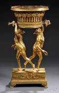 French Ormolu Figural Jardiniere