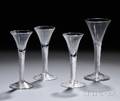 Four Airtwist Wineglasses