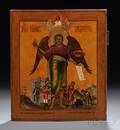 Russian Icon Depicting Holy John the Forerunner