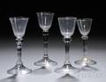 Four Balustroid Wineglasses