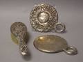 Sterling Silver Dresser Brush and Two Mirrors