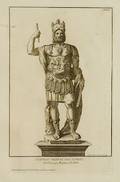 Six Framed Italian Engravings of Classical Statuary