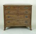 Pennsylvania Federal cherry chest of drawers ca 1800