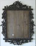 Black forest carved frame late 19th c