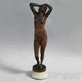 Simon Moselsio Vermont 18901964 Standing Female Nude
