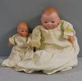 Two Bisque Baby Dolls ByeLo and SHPB