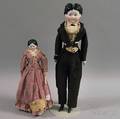 Two German China Head Dolls