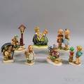 Seven Ceramic Hummel Child FiguresFigural Groups
