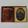 Halfplate Daguerreotype Portrait of a Family