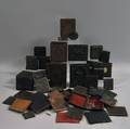 Collection of Assorted Thermoplastic and Pressed Leatherpaper Photographic Cases