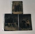 Three Tintypes Depicting Hunters