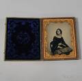 Halfplate Ambrotype Portrait of a Young Woman