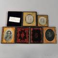 Four Daguerreotypes of Painted Portraits