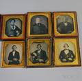 Six Sixthplate Daguerreotype Portraits of Young Men