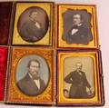 Four Quarterplate Daguerreotype Portraits of Gentlemen