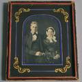Halfplate Daguerreotype Portrait of an Elderly Couple