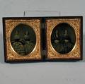 Two Sixthplate Ambrotype Portraits Depicting Four Sisters