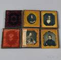 Four Sixthplate Daguerreotype Portraits