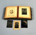 Victorian Photo Album with Tintypes Cartesdevisite and Other Early Photography