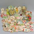 Collection of 19th and Early 20th Century Valentines and Ephemera