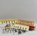 Seven Britains Ltd Painted Lead US Civil War Figures and Figural Groups and a Set of Six West Point Cadet Figures