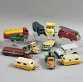 Twelve Meccano Dinky Toys Diecast Metal Vehicles