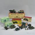 Group of Britains Ltd Painted Metal Army Vehicles and Equipment
