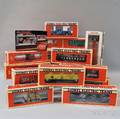 Set of Twentyone Lionel O Gauge Model Trains and Accessories