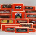 Set of Twentytwo Lionel O Gauge Model Trains and Accessories