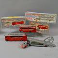 Three Meccano Dinky Supertoys Diecast Metal Transports