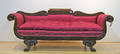 Empire mahogany sofa