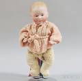 Bisque Head Heubach Character Baby