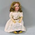 Simon HalbigCM Bergmann Bisque Head Girl Doll