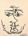 After Pablo Picasso Spanish 18811973 Visage